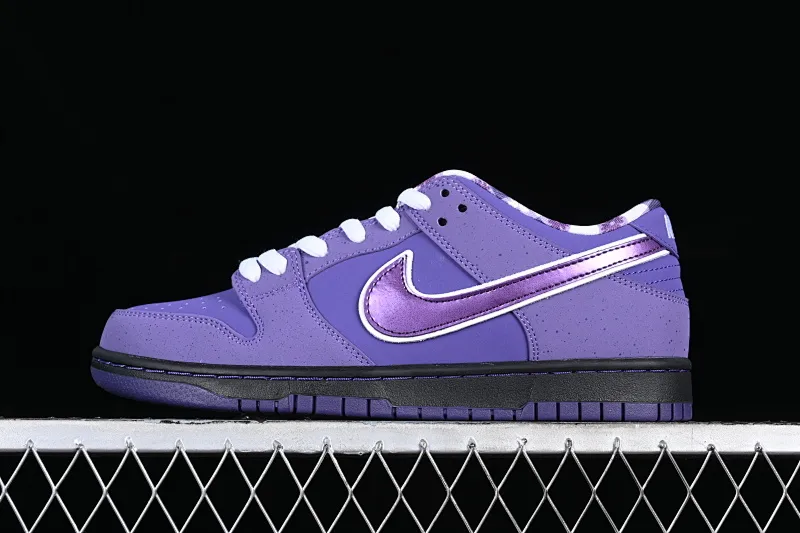 All categories Nk SB Dunk series Nk SB Dunk Low low-top sneakers K version Concepts x Nk Dunk Low Pro SB "Purple lobster" Purple lobster SB low-top sports and leisure sneakers BV1310-555